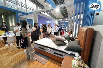 絲漣全新悅動館驚艷亮相中國(廣州)國際家具博覽會，引領(lǐng)智能睡眠新潮流