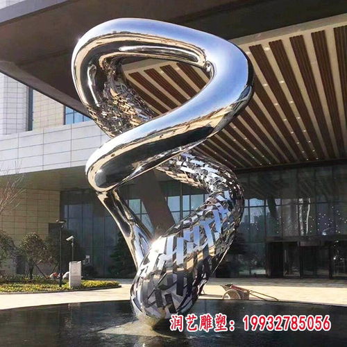 不銹鋼與鐵藝的巧妙融合 湖北金屬抽象景觀雕塑的創新之道